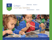 Tablet Screenshot of colegiocolinasverdes.com